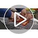 Original Kitchenville™ Glass Chopping / Cutting Board 50x40cm