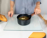Original Kitchenville™ Glass Chopping / Cutting Board 50x40cm