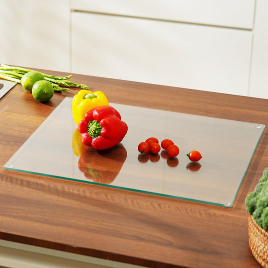Original Kitchenville™ Glass Chopping / Cutting Board 40x30cm