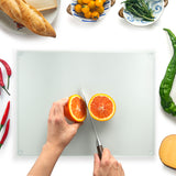 Original Kitchenville™ Glass Chopping / Cutting Board 50x40cm